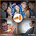 Foam Ear Plugs,Ear Plugs Noise Reduction - 33dB SNR Super Soft Foam Ear Plugs for Sleeping, Woodworking, Shooting, Travel, Concert, Snoring, Loud Events Orange Ear Plugs (100 Pairs Individual Package