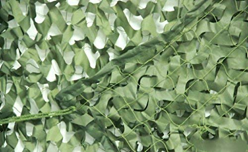 MIYA LTD Military Style Green 2Mx3M Lightweight Camouflage Net for Camping Military Hunting Shooting Hide Fishing Shelter Camping Hide