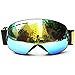 Benice Snow Skate Ski Goggles Ski Eyewear with Mirror coating Anti-Fog and UV 400 Protection Lens - 2 Sizes for Adults and Juniors
