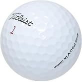 LostGolfBalls - 12 Titleist Pro V1x Golf Balls in Mint Condition, 2023 Year Model, No Logos, No Player Markings, Refinished Used Golf Balls, Quality Guaranteed, White