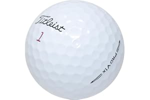 LostGolfBalls - 12 Titleist Pro V1x Golf Balls in Mint Condition, 2023 Year Model, No Logos, No Player Markings, Refinished Used Golf Balls, Quality Guaranteed, White
