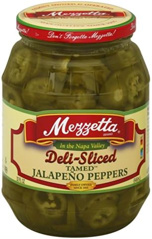 Mezzetta Tamed Deli Sliced Jalapeno Peppers 32.0 OZ(Pack of 1)