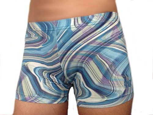 Buy Roshambo Blue Twister Spandex Shorts (4 In. Adult S 4-6, Blue Twister)  Online at desertcartBarbados