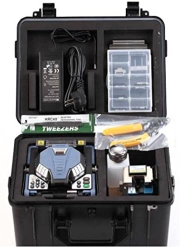 RY-F600P Fibre fusion splicer with Fiber Holders 5.6 inch TFT color LCD