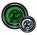Prosport 216EVOWGWT EVO Water Temperature Digital Gauge Green/White 52mm