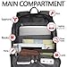 Student Backpack, Laptop Commuter Backpack for Men Women, Travel College Bookbag Back Bag with USB Charging Port, Unisex Water Resistant Casual Rucksack Fits 15.6 inch Laptop