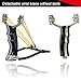 ZQQ Hunting Slingshot,Heavy Duty Wrist Rocket Slingshot Sling Shot for Adult Outdoor Catapult Slingshot with 2 Rubber Bands 100