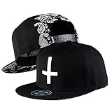 Wensltd Baseball Cap Cross Pattern Unisex Outdoor Sports Hip-hop Dance Hat