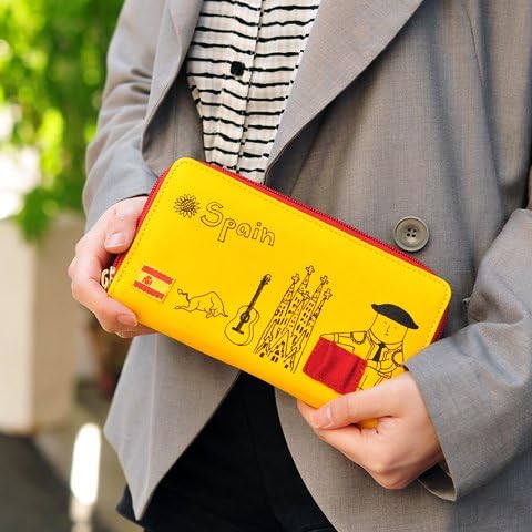 Amazon 世界の人シリーズ ラウンドジップ財布 エジプト Village Vanguard ヴィレッジヴァンガード 財布