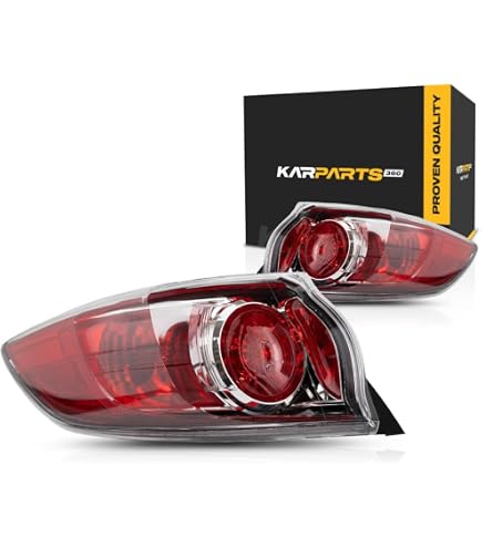 Amazon.com: For Mazda 3 Hatchback 2010 2011 2012 2013 Tail Light