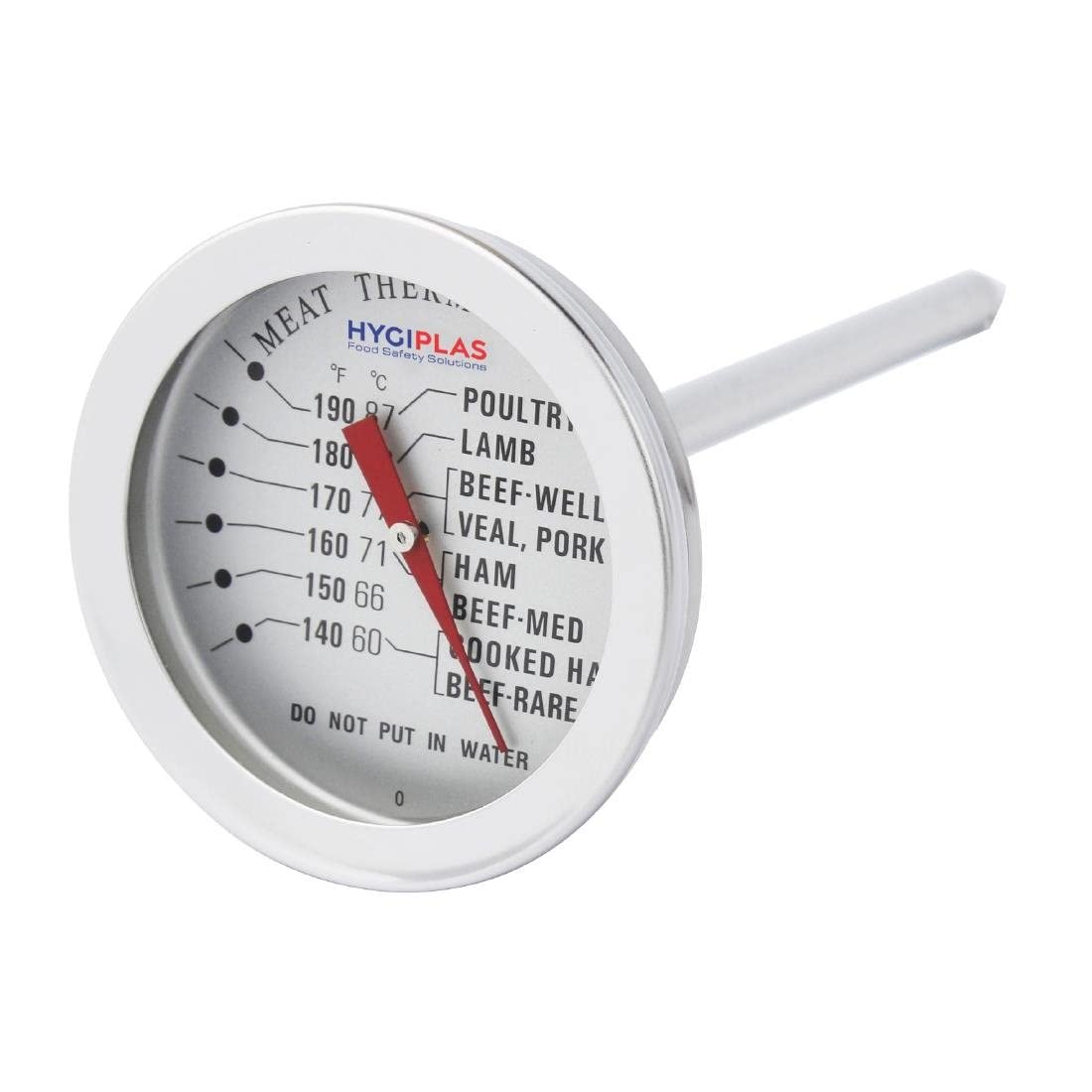 Hygiplas Roast Meat Thermometer - Food Thermometer for Cooking, Easy to Read and Clean J212