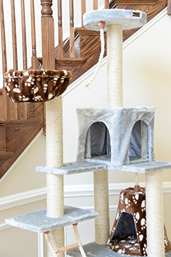 Armarkat Cat Tree Model A7802, Silver Gray