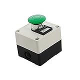 uxcell a11090800ux0206 Grn Mushroom Momentary