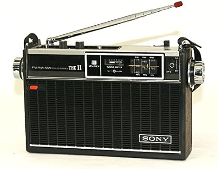 Amazon Sony ソニー Icf 1100 The 11 ソリッドステート3バンドラジオ Fm Mw Sw ソニー Sony ラジオ