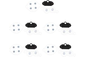 YINETTECH 5 Sets Controller Rubber Button Repair Kit Compatible with Nintendo NES