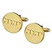 GuDeKe Tetragrammaton Lapel Pin Round Gold Jehovah Witness Women or Men Suits (3-Pack)