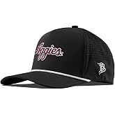 Branded Bills Texas A&amp;M Aggies Script Curved 5 Panel Hat for Men | ATM Team logo, Adjustable Baseball Cap, Rope Snapback Golf Performance