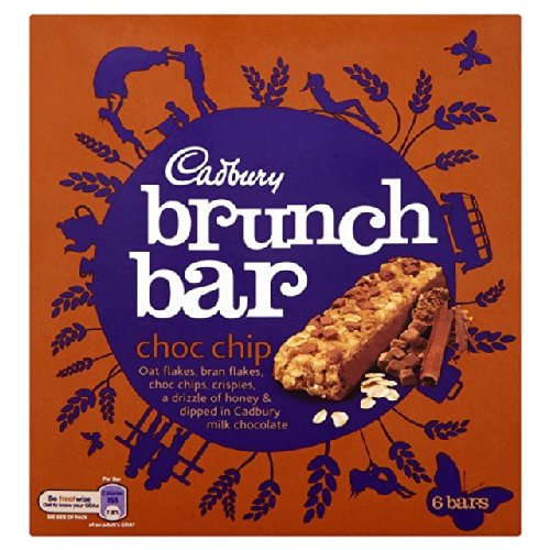 Cadbury Brunch Bar Choc Chip X 6 210G 