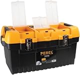 PEREL OM22M 22 Inch Toolbox Metal Latches Removable Tray Organizers view 8