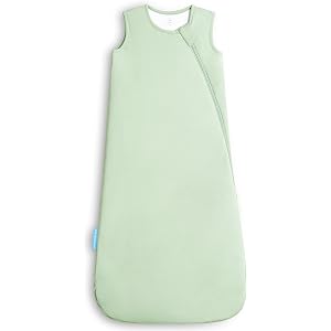 BambooSnug Bamboo Viscose Sleep Sack, Soft 1.0 TOG Baby Sleeping Bag | Breathable Wearable Blanket Baby with 2-Way Zipper