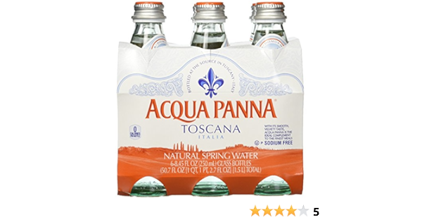 Acqua Panna Still Natural Mineral Water 6x250ml Amazon Com Grocery Gourmet Food