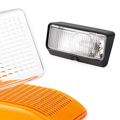 Lumitronics 12V LED Exterior Outdoor Porch Light with On/Off Switch