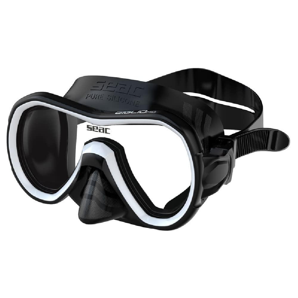 SEAC Giglio, Snorkelling and Scuba Diving Mask for Adults and Younger Divers