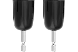 SING F LTD 2PCS Guitar String Winder Head Drill Bit Bottom Diameter 28.2mm Shaft Length 26mm Shaft Diameter 6mm Electric Dril