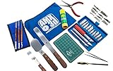 AMX3d Pro Grade 3D Printer Tool Kit - All The 3D Printing Tools & Accessories Needed to Remove, Clean & Finish 3D Prints (Pro Grade)