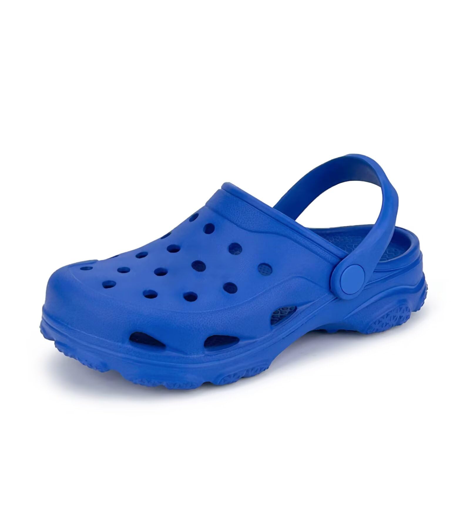 Photo 1 of AOVOG Kids Boys Clogs Garden Shoes Comfortable Toddler Slides Sandals Beach Pool Slipper Blue