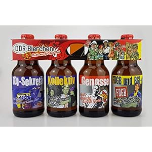 DDR Bier im witzigen Ostalgie 4er Träger Teil 2