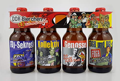 DDR Bier im witzigen Ostalgie 4er Träger Teil 2
