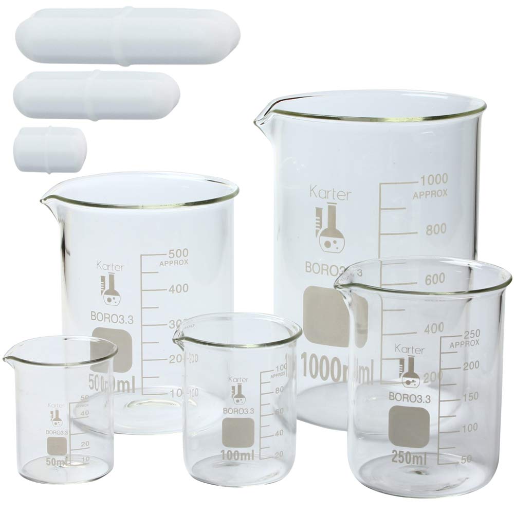 Corning 1000ml and 600, 400, 200, 100, Sizes 5 Form Tall Berzelius