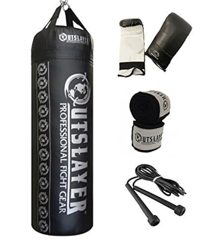 Outslayer 80lb Boxing and MMA Punching Bag Kit in Oman Whizz