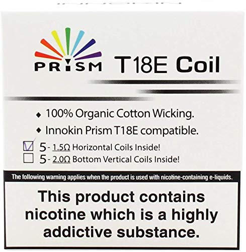 INNOKIN T18E Box of Coil | NO Nicotine (T18E 5X COILS)