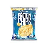 Quest Protein Chips With Sea Salt, 1.2oz Bag, 8 Count