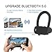 Wireless Headset Bluetooth Headset,On-Ear Headphones IPX5 Waterproof Headphones Play for a Long time, with Microphone and Stereo HD Sound Quality,for Android/iPhonethumb 3