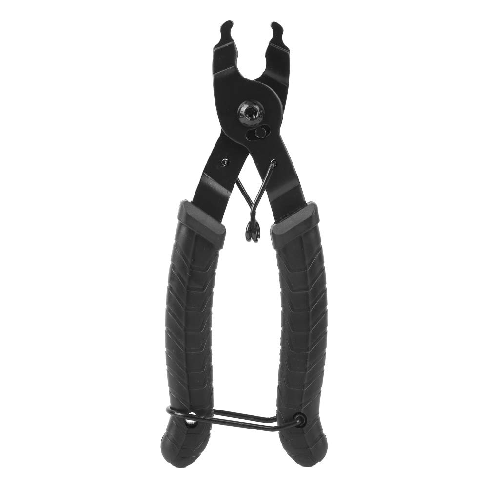 ViaGasaFamido Chain Pliers Tool, Stainless Steel Master Link Pliers for Bike Chain Cutting Removal, Dual Use Chain Tool with Quick Release Buckle Clamp