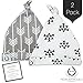 Kaydee Baby Organic Knot Beanie Hats - Set of 2 (Arrows)