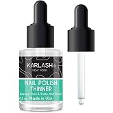 Karlash Professional Nail Polish Thinner 0.5 oz - Restore thick and sticky nail polish (1 Piece)