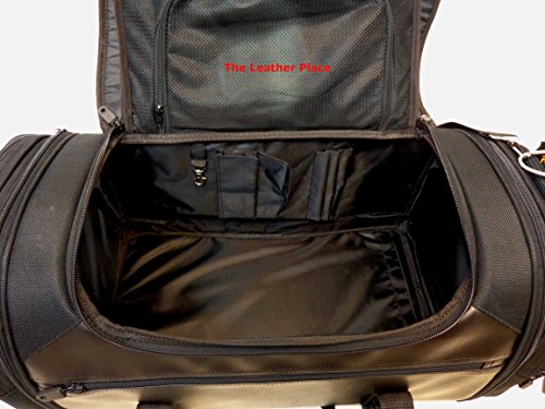 Milwaukee Performance SH694 Black Large Nylon Duffle Style Rack Bag with Carry Strap