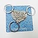 Charm.L Grace 3 Piece of Sisters Keychain Set Heart Shape Puzzle Pendant