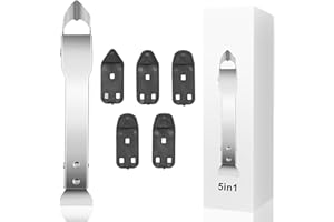 KREVI Caulking Tool Stainless Caulking Tool Caulk Remover Grout Removal Tool Caulk Tool with 5 Silicone Squeegee- Caulk Remover Tool caulking Finishing Tools Caulk Tool…