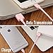 CellBee 3 Pack Apple Certified Charger- Super Fast Charging - Thick Cord - 3 ft -1 meter (Pink)