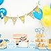 OULII Yellow Lemon Theme Banner Flag Garland Baby Anniversary Birthday Baby Shower Party Decoration