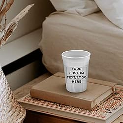Custom Disposable Plastic Cups 12 oz. Set of