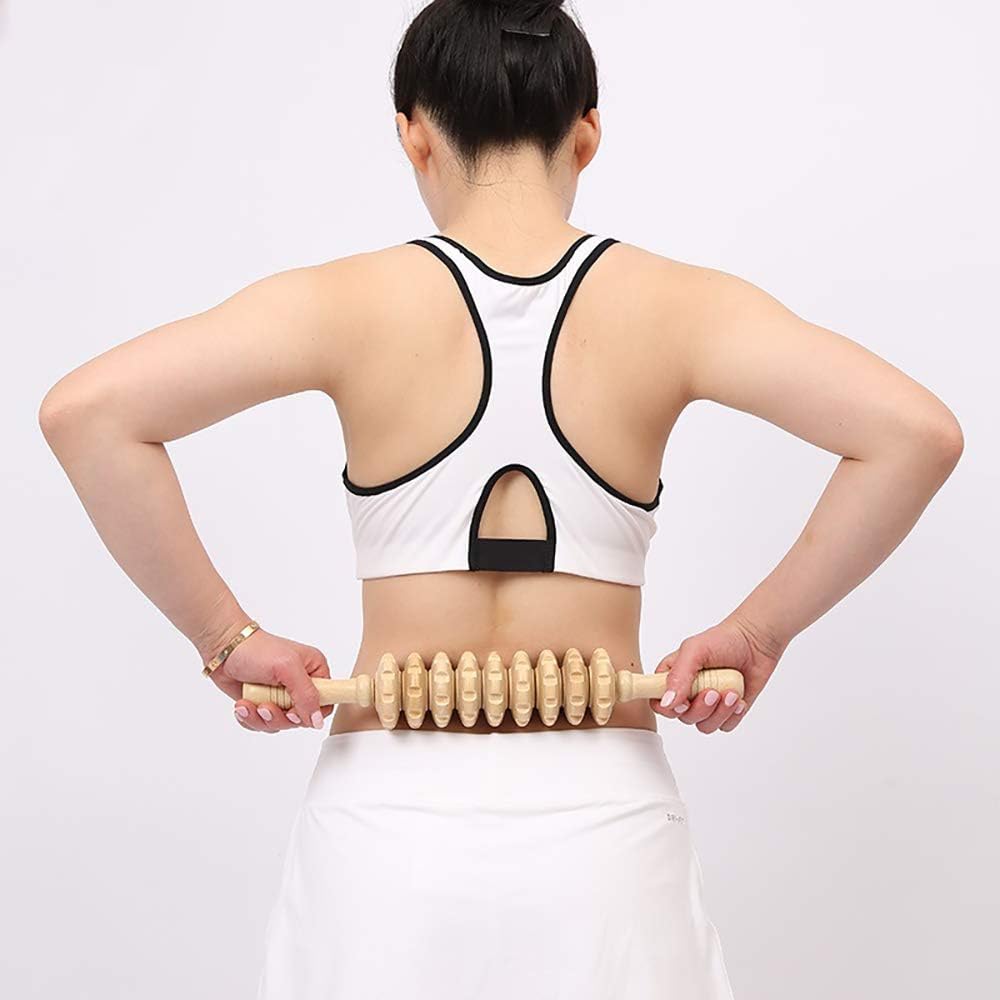 Giveme5 Pack of 2 DIY 40CM Detachable Handheld Cellulite Blasters Massage Trigger Point Manual Muscle Release Roller Stick Massager for Muscle Pain Relief Tool - Color Random: Health & Personal Care