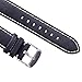 Ritche Leather Strap Replacement Watch Bands Straps 22mm-Black