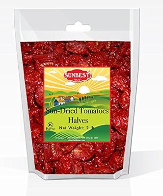 SUNBEST Sun-Dried Tomatoes Halves in Resealable Bag