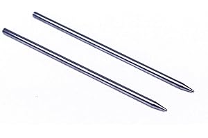 BORED? PARACORD! 3.5" MId Fids for 95 Cord/Leather Work - Stainless Steel Paracord Lacing Needles - 2 Piece Set